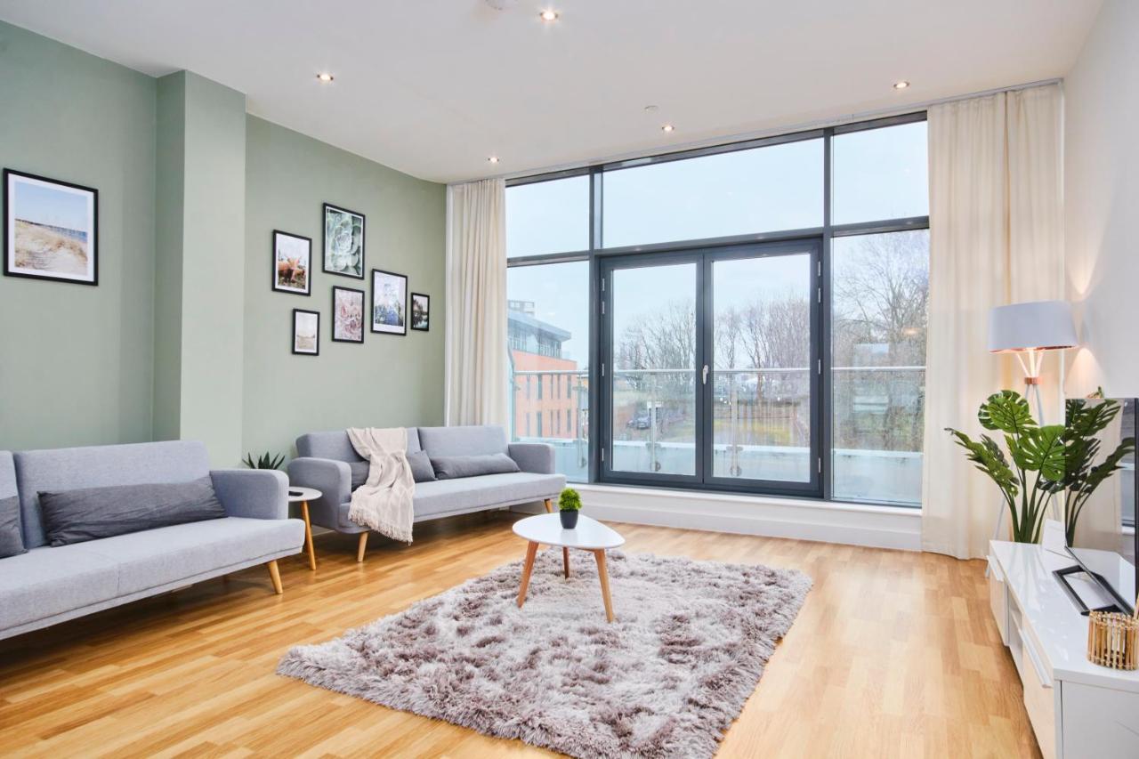 Apartmán Large Duplex Penthouse - Parking Leeds  Exteriér fotografie